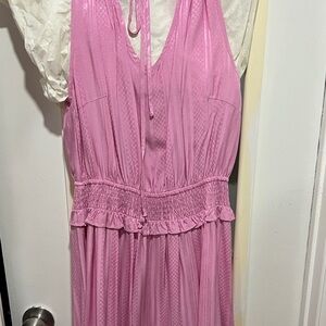 Fate Light Pink Mini Dress